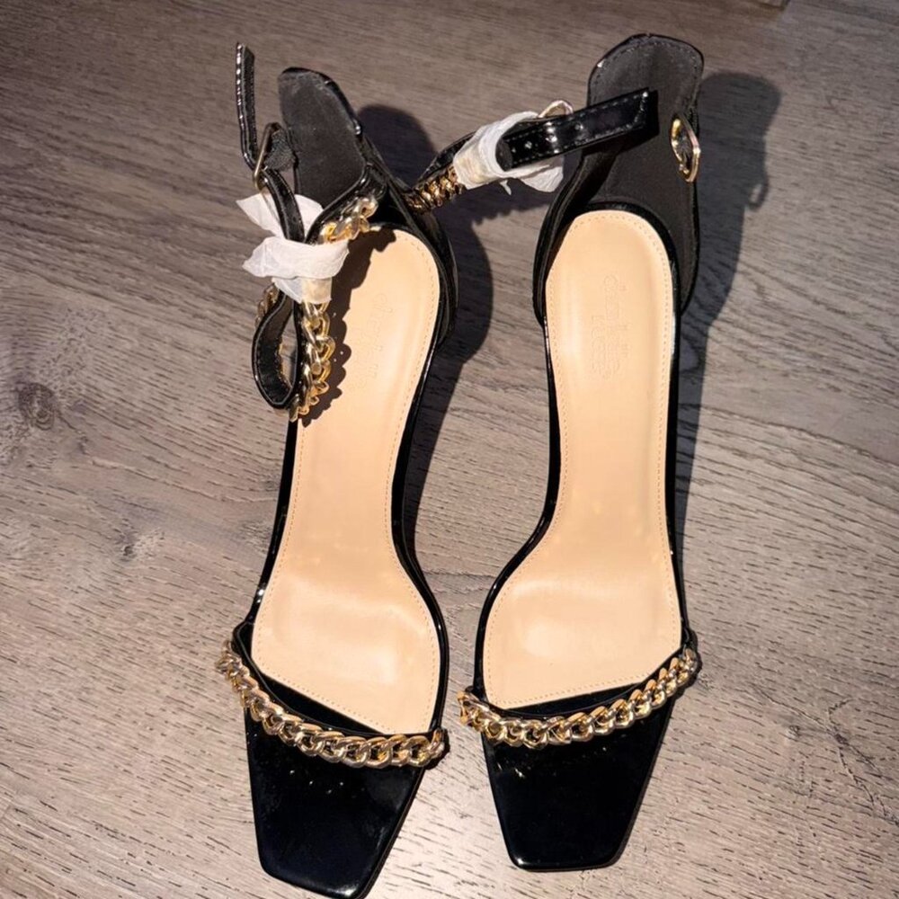 Charlotte Russe Women's Black Courts